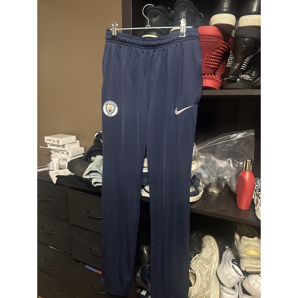 Manchester City Training Football Soccer Pants 854818-410 Size M Purple